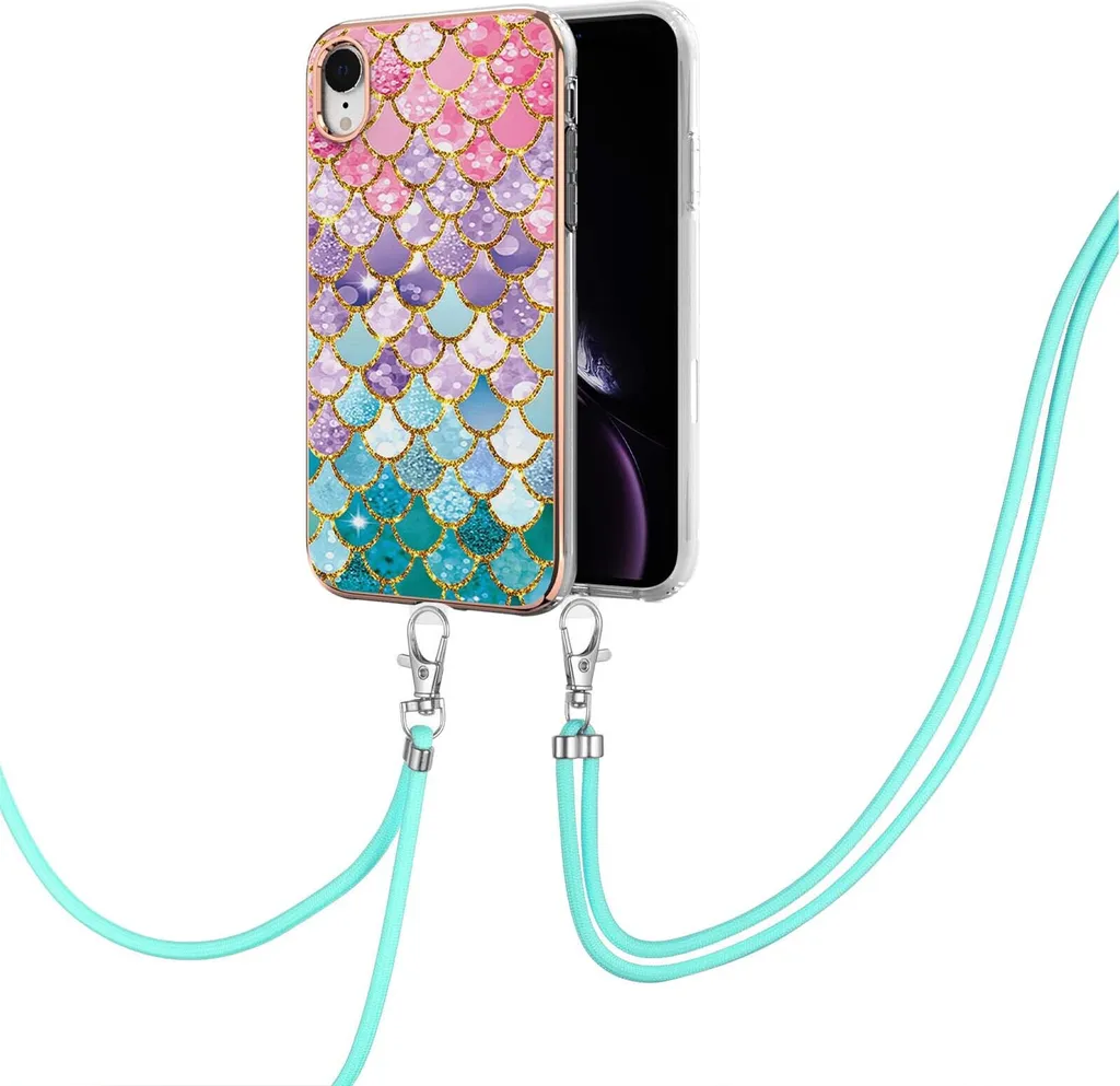 Custodia Protettiva iPhone XR TPU - Cover con Laccio Regolabile