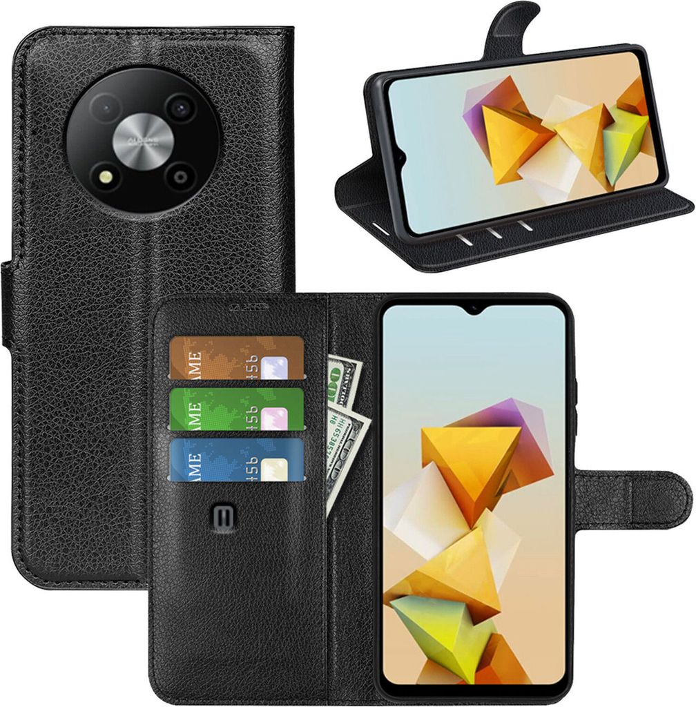 Handy Tasche ZTE Blade A73 5G Handyhülle Hülle Wallet Case Produktbild 