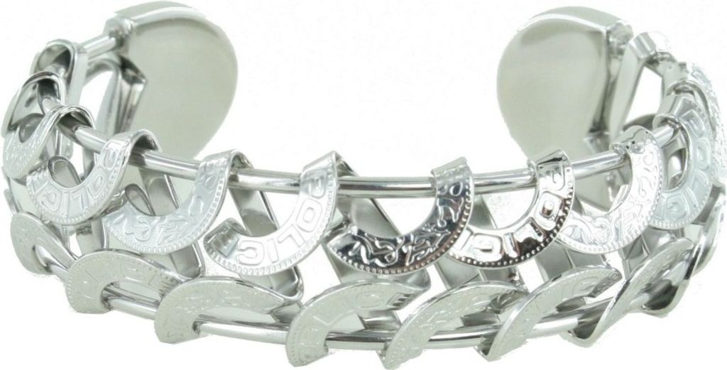 Police Damen Armreif Edelstahl Silber CRESCENT PJ20705BSS-01