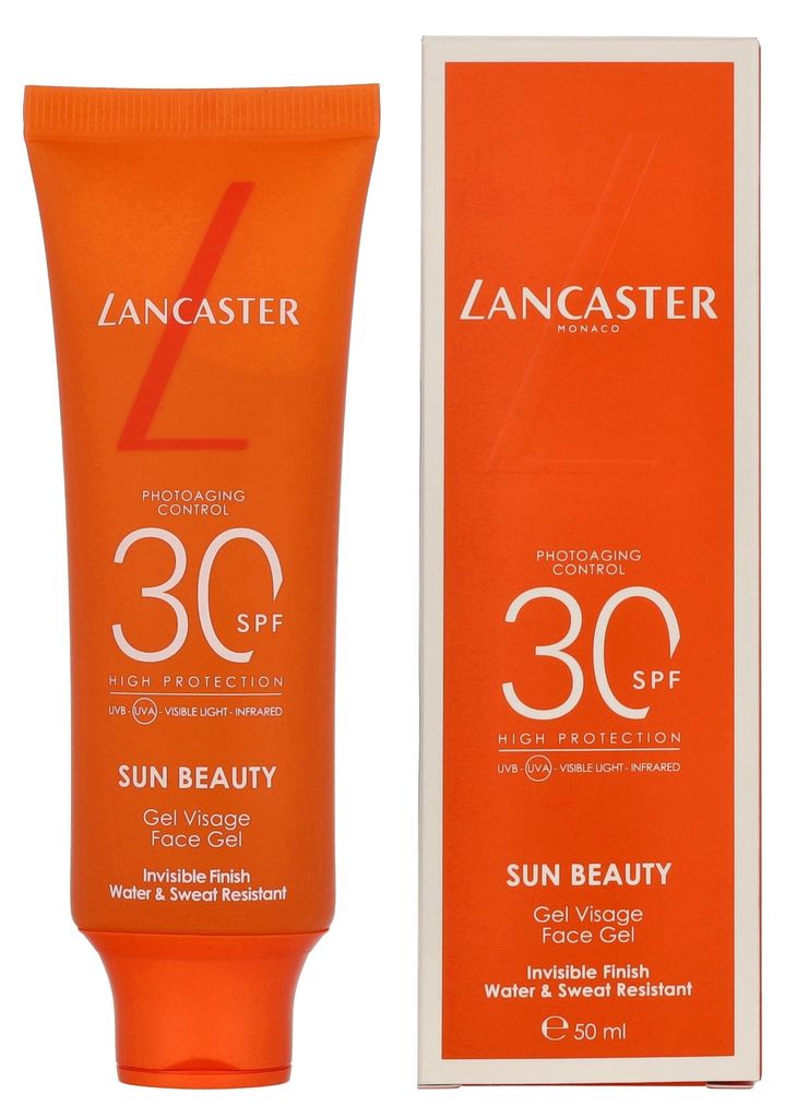 Lancaster Sun Beauty Face Gel SPF 30, Sonnenschutzgel, Produktbild 