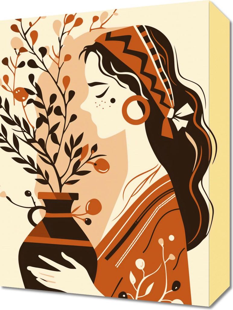 Bild 30x40cm Natur der eigenen Mutter