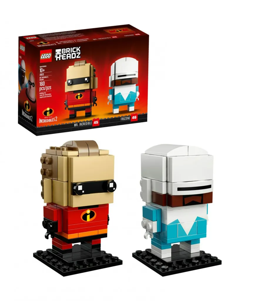 Set LEGO 41613 Mr. Incredible et Frozone Idéal Cadeau pour Fans Pixar