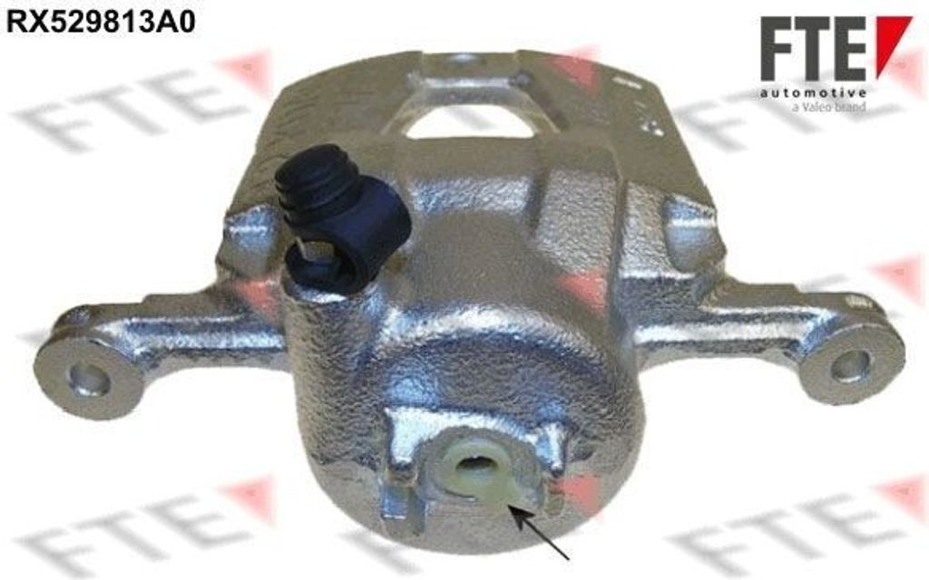 FTE Bremssattel Vorne Links für CHEVROLET Aveo / Kalos Schrägheck (T250, T255) Ø52mm Grau 9291546