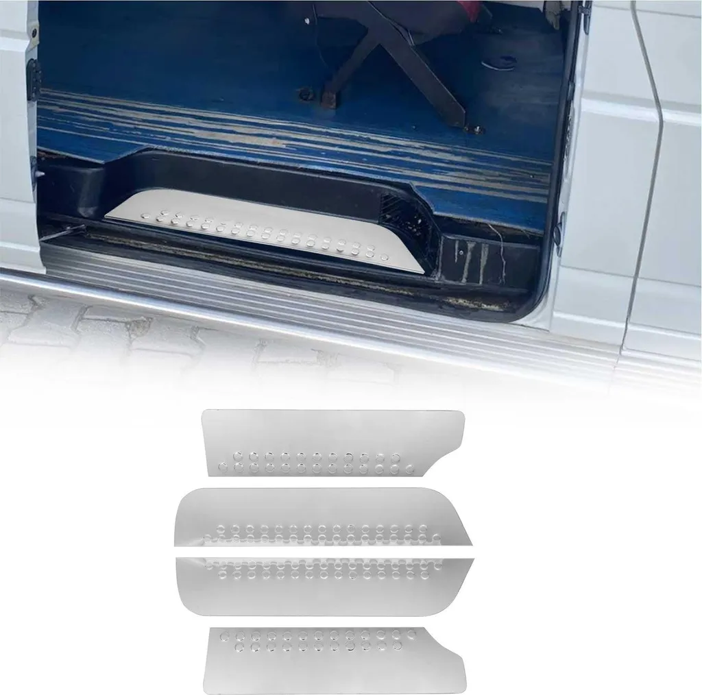 Protezioni Soglie Porta VW Transporter T4 (90-03) Inox Cromate 4x