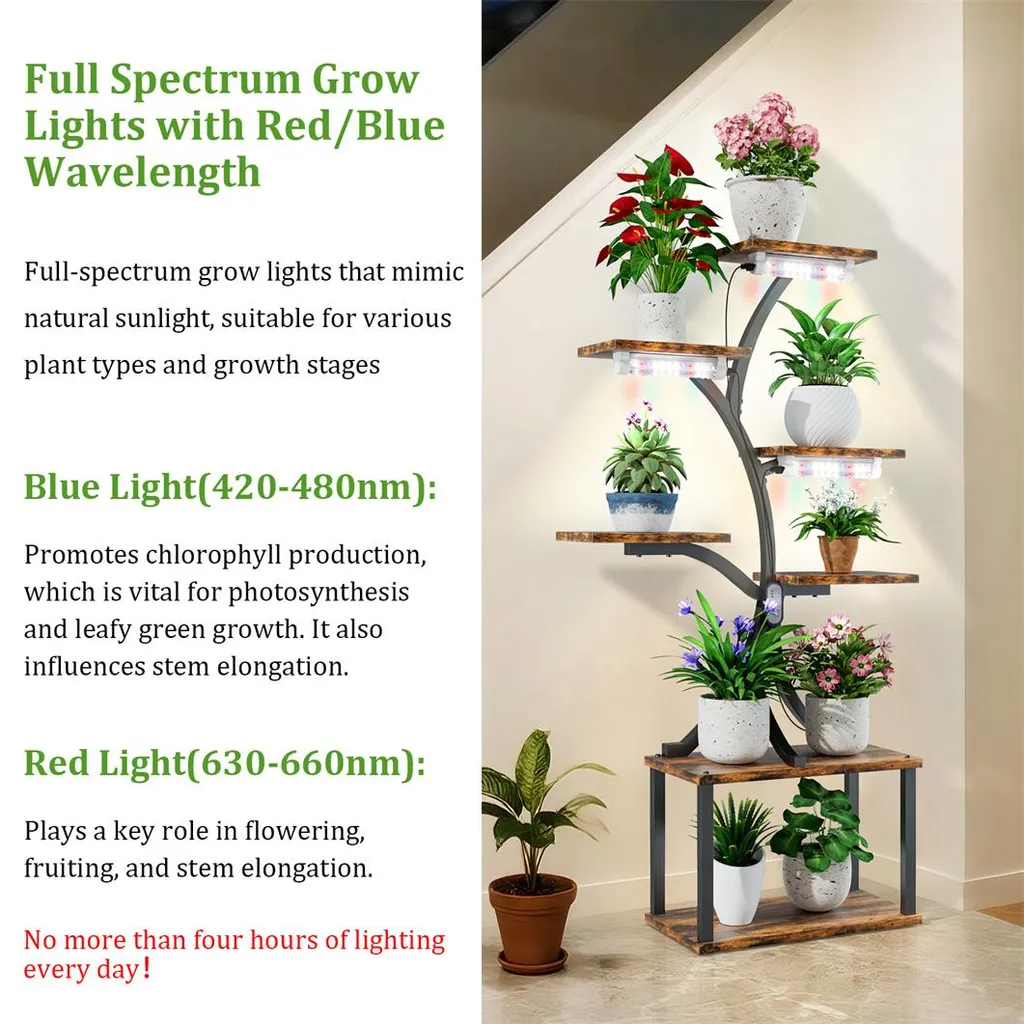 Support fleurs d'angle pour salon et balcon optimisé pour petit espace - 9
