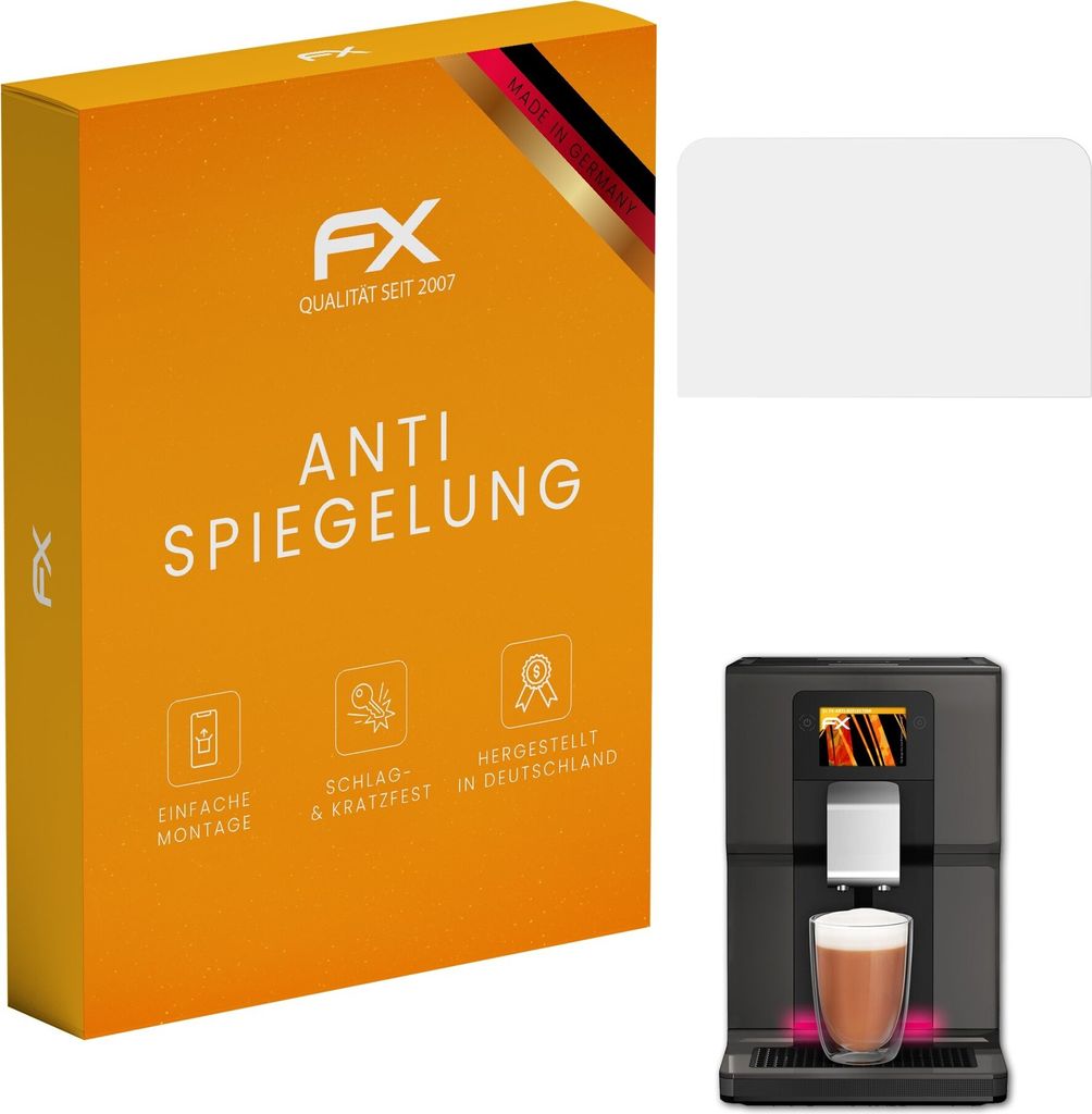 atFoliX FX-Antireflex 2x Schutzfolie kompatibel mit Krups Intuition Preference+ (EA875E) Displayfolie