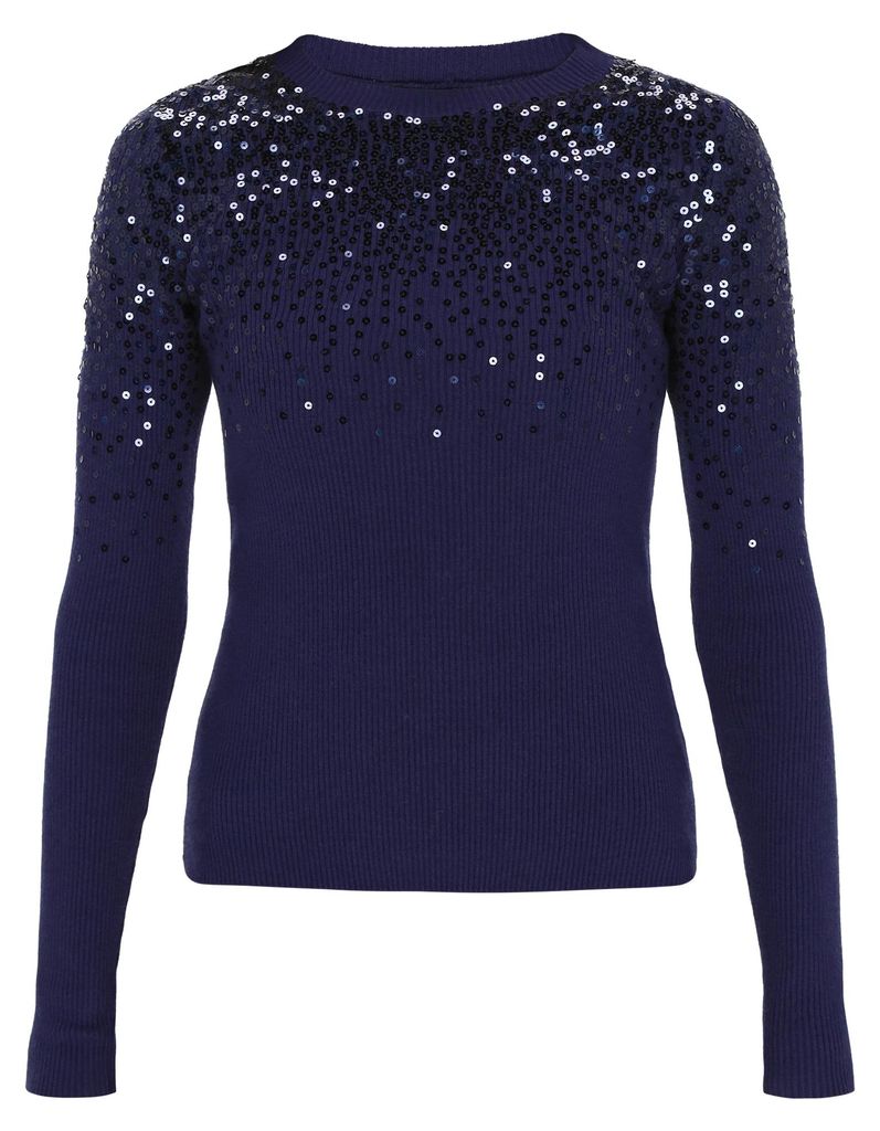 MAIRE damen pullover - blau, XS/S