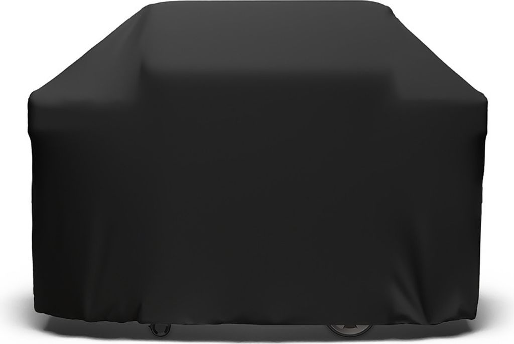 Jiubiaz Grillabdeckung BBQ Grill Abdeckhaube Brenner Gasgrill Schutzhülle Haube 145x61x117cm Schwarz 210D Polyester mit PolyurethanBeschichtung