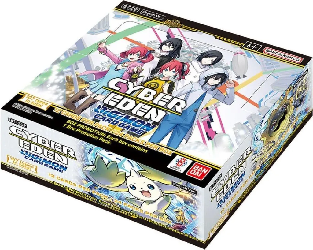 Digimon Cyber Eden Booster Box : Cartes Holographiques et Rares BT17  Incluses | zstucapy.cz