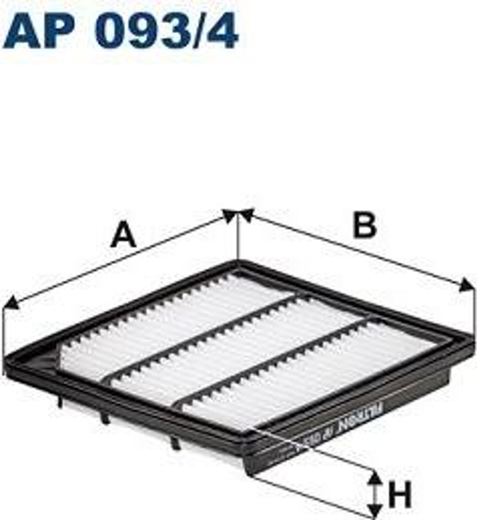 FILTRON AP 093/4 Luftfilter OE 68091843AA kompatibel mit Freemont