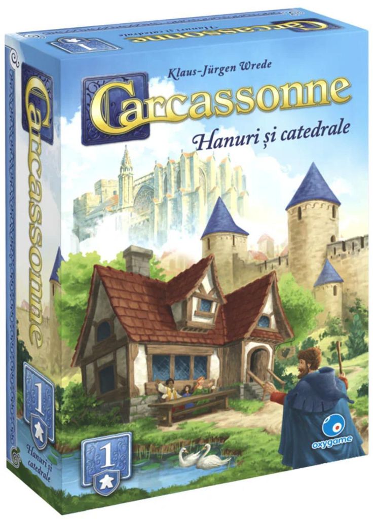 Carcassonne – Erweiterung 1: Gasthäuser und Kathedralen (Neue Ausgabe)