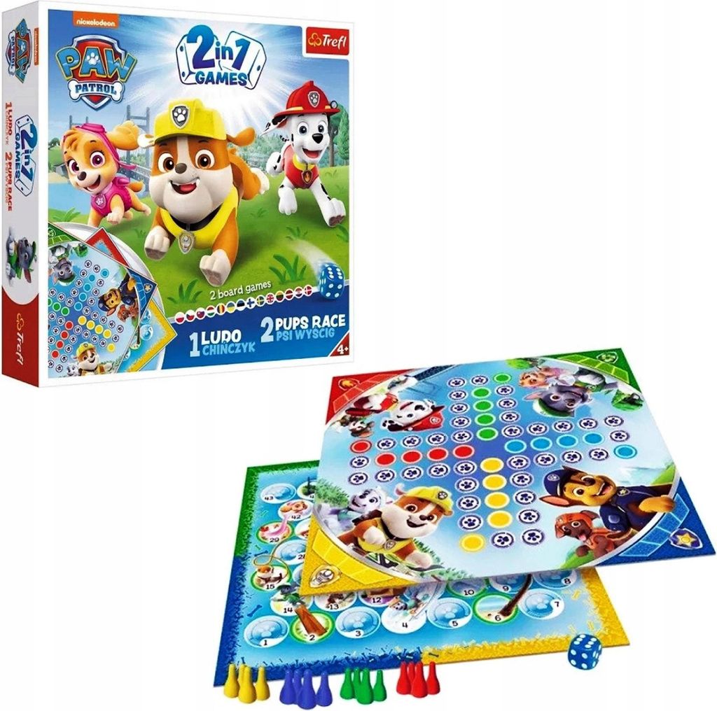 Trefl TREFL PAW PATROL Board game 2 in 1 Produktbild 