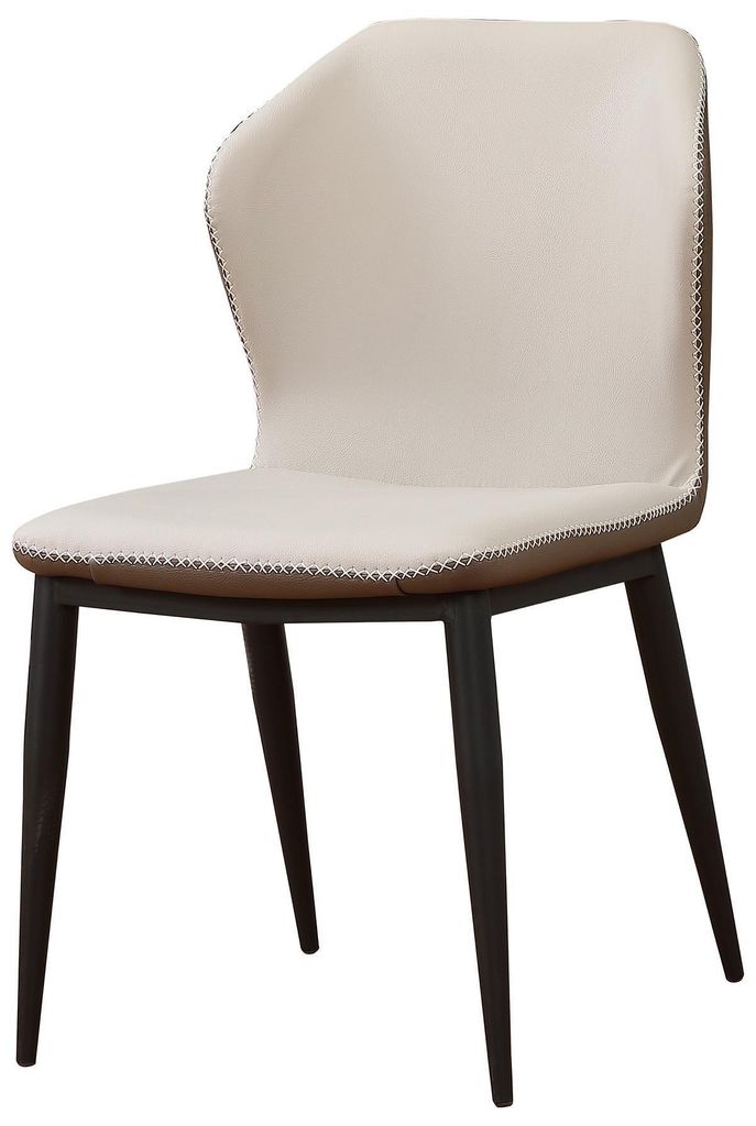 Designer Stuhl Luxus Lehnstuhl Polster Stühle 1xSessel Wohn EssZimmer Kunstleder