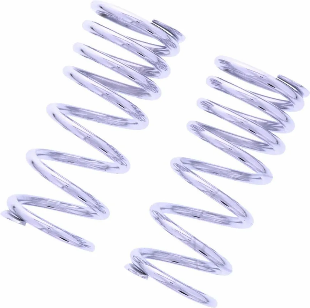 Ressorts d'amortisseurs YSS 46-25-45-140 chromés pour moto de route