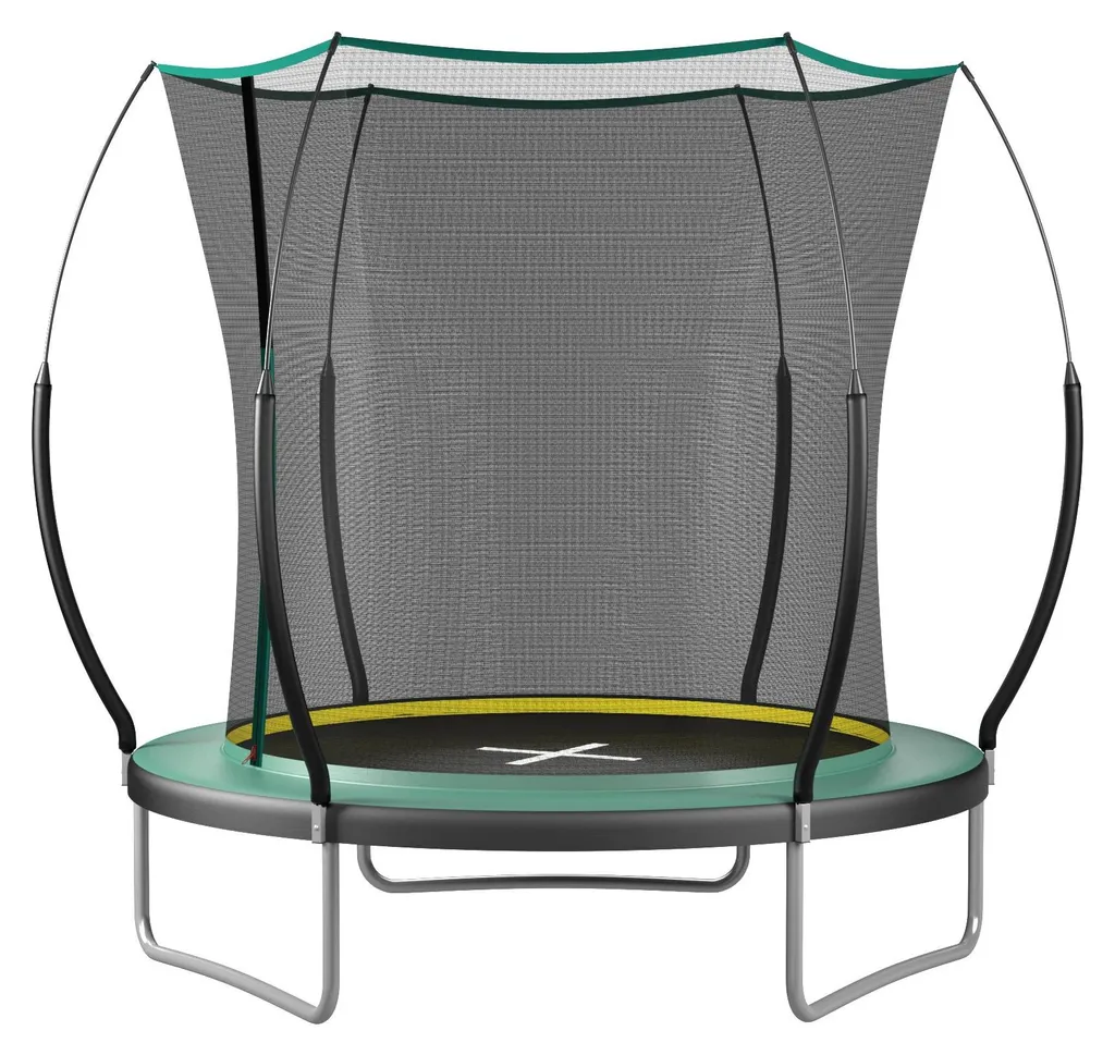 Trampoline de sécurité 183 cm pour enfant sans ressorts et sans couture