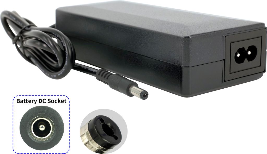 PowerSmart 42V 2A eBike Ladegerät für E-bike FISCHER, HINERGY, PfauTec, Pfau-Tec, Rehberg