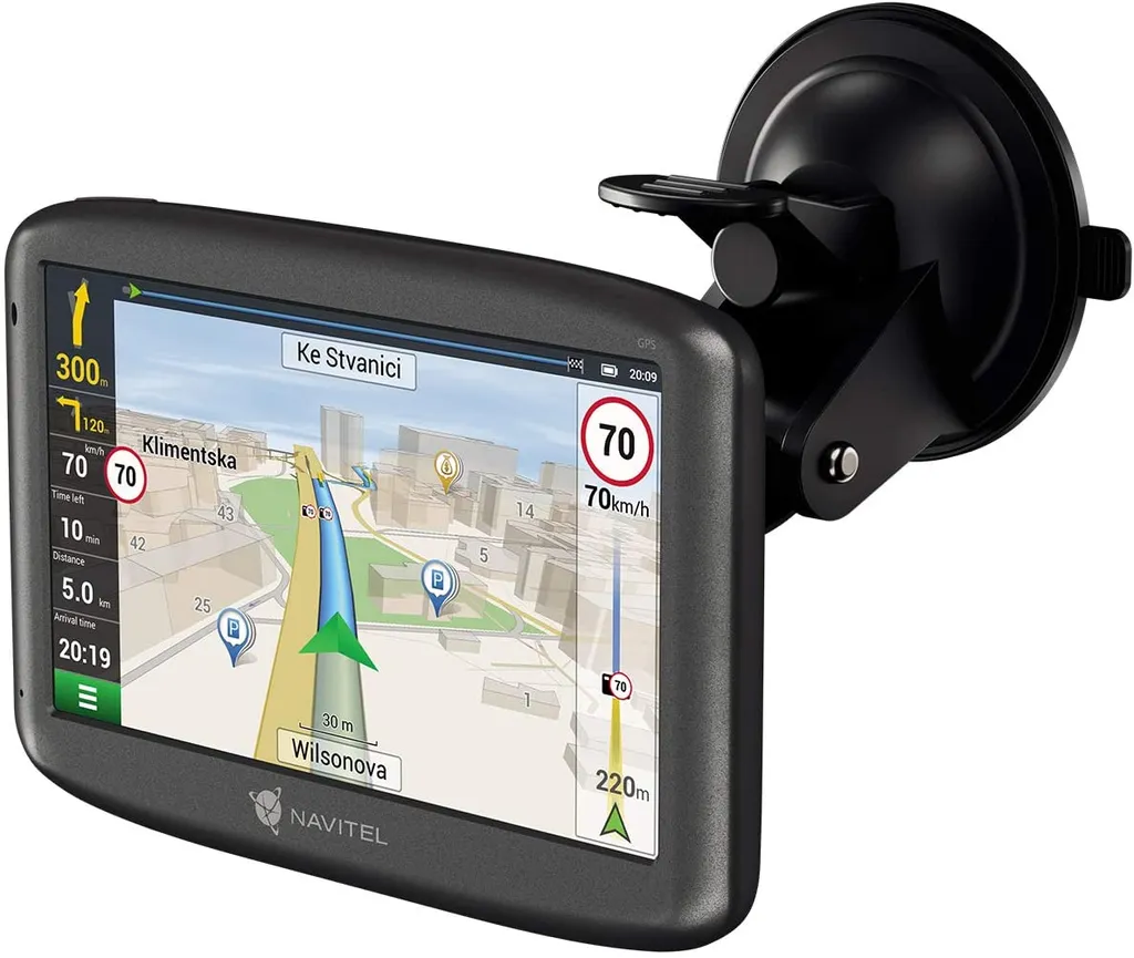 GPS Navitel E505 Magnetic avec Écran Tactile 5" et Fixation Rapide