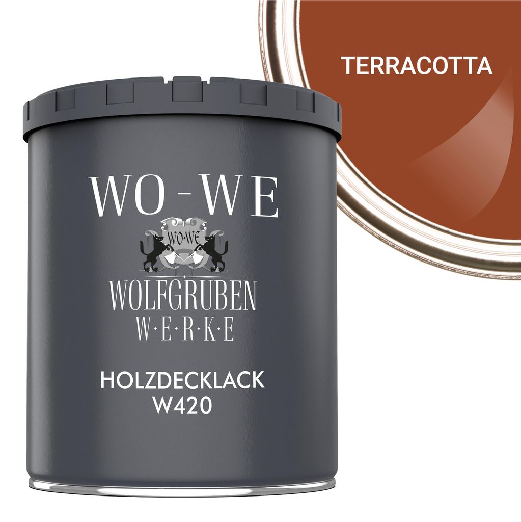 Holzfarbe Holzlack Holzanstrich Holzbeschichtung W420 - Produktbild 
