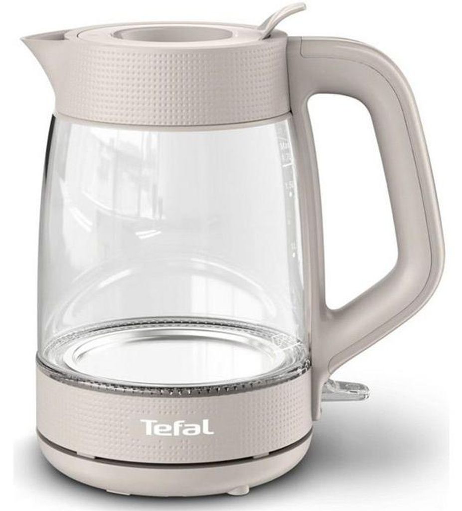 Tefal KO2G0B, 1,7 l, 2000 W, Šedá, Sklo, Nastavitelný Obrázek produktu 