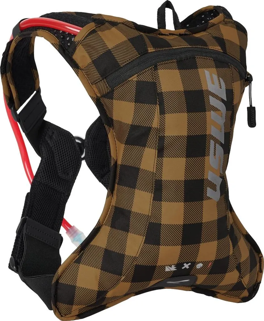 Zaino Idratazione USWE Outlander 2L Marrone - Gilet MTB No Dancing Monkey