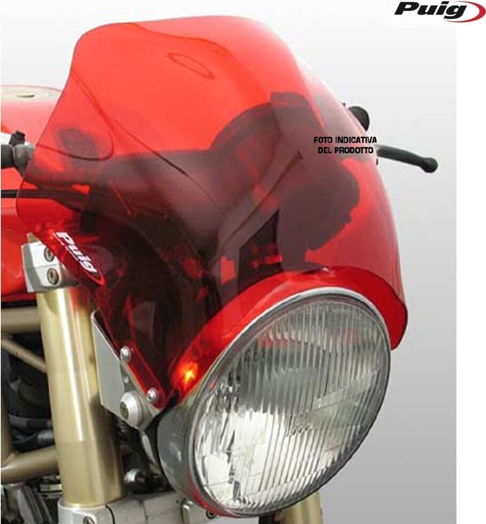 PUIG 4113R Raptor passend fuer SUZUKI GSF650 BANDIT Rot