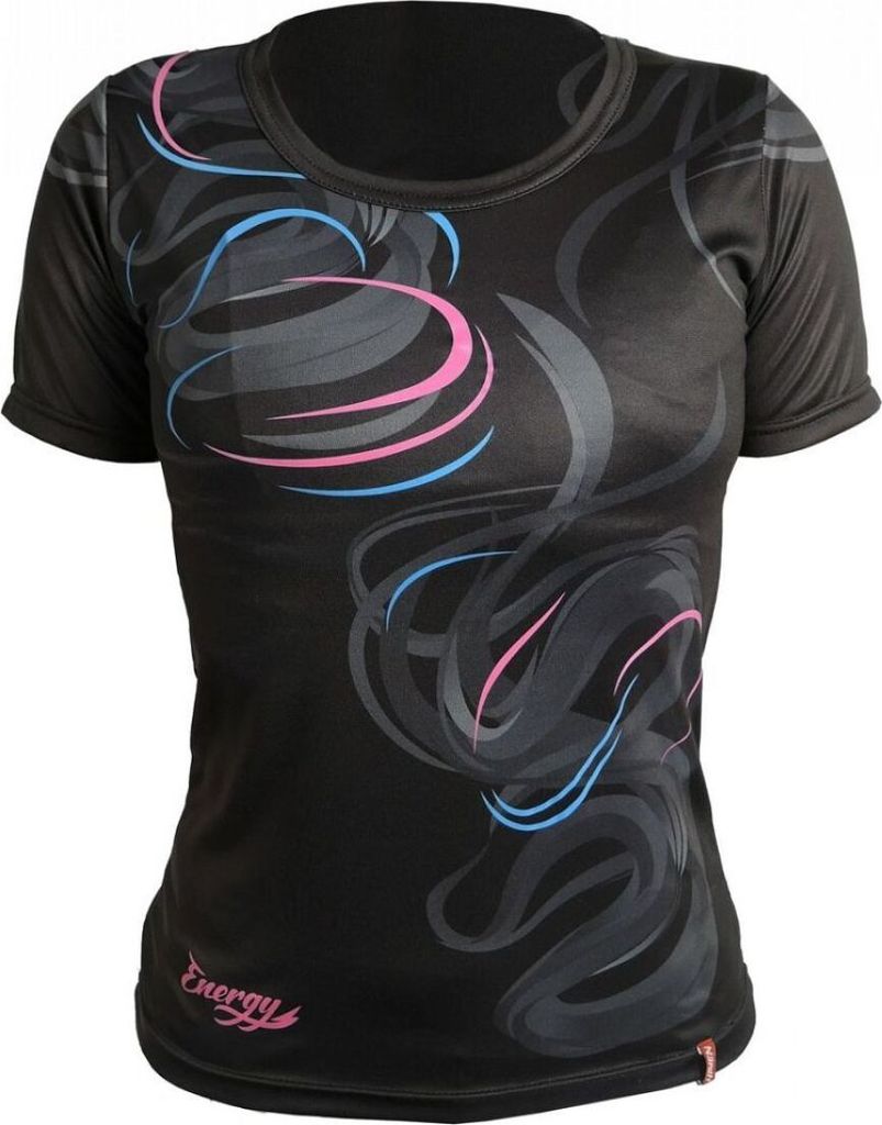 HAVEN Kurzarm Fahrradtrikot - ENERGY CRAZY SHORT - Schwarz M