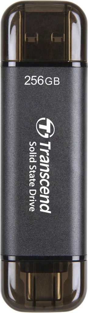 SSD 256GB Transcend ESD310C Portable, USB 10Gbps, Type-C/A Produktbild 