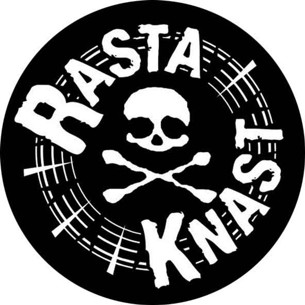 Rasta Knast - Skull/Bones - Button