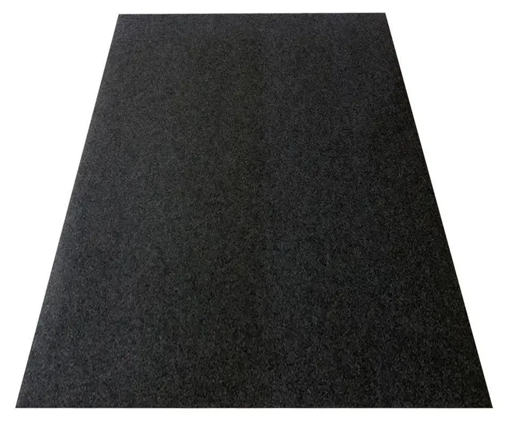 Tapis de sol de garage pour protection atelier, revêtement gris étanche
