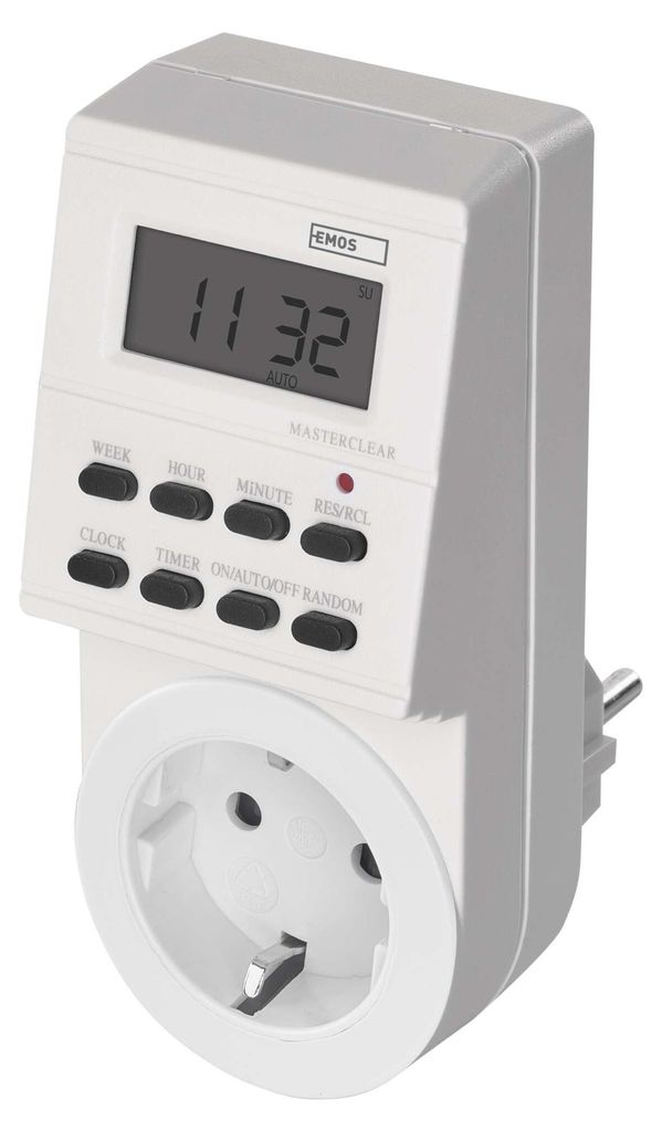 Digitale Zeitschaltuhr TS-ED1 SCHUKO
