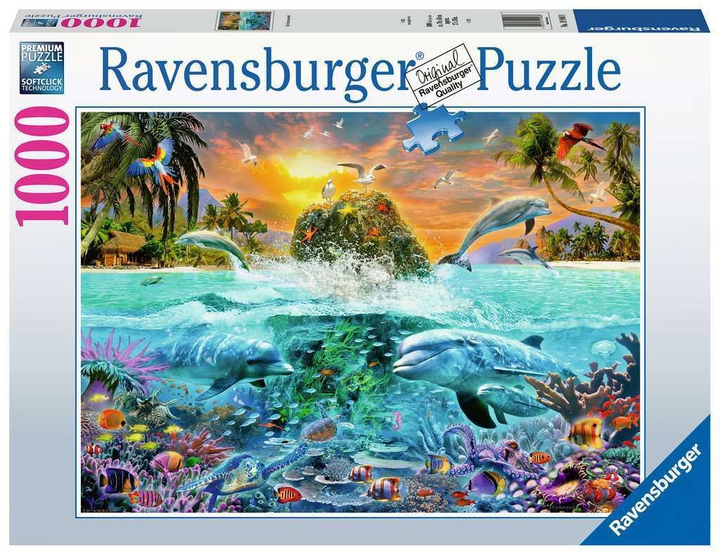 Ravensburger 19948, 1000 szt., Pod wodą, 14 lat(a) Zdjęcie produktu 