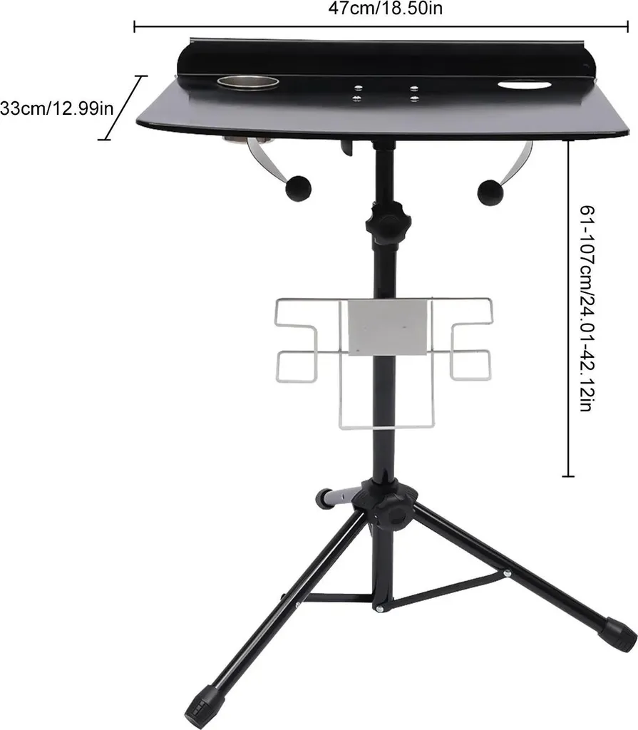 Équerre étagère 30,5 cm noir - Stabilisez vos fixations murales - 4
