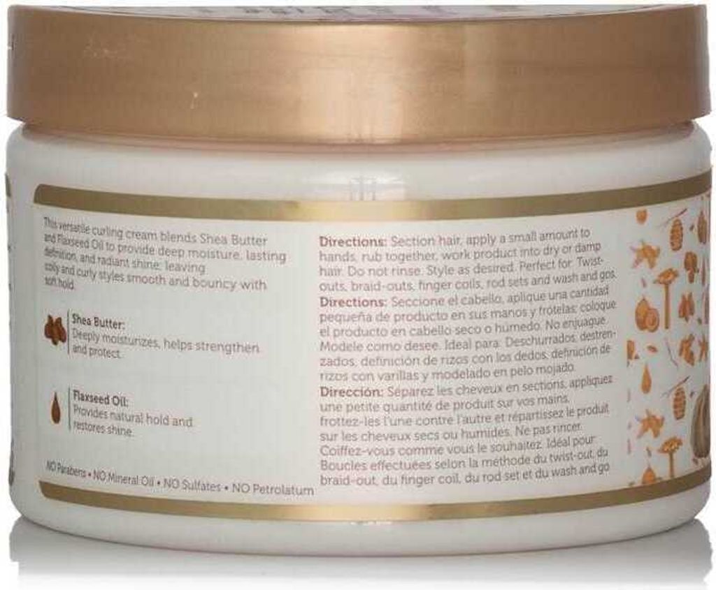 African Pride Shea Butter & Flaxseed Oil Curling Cream 340g Produktbild 7