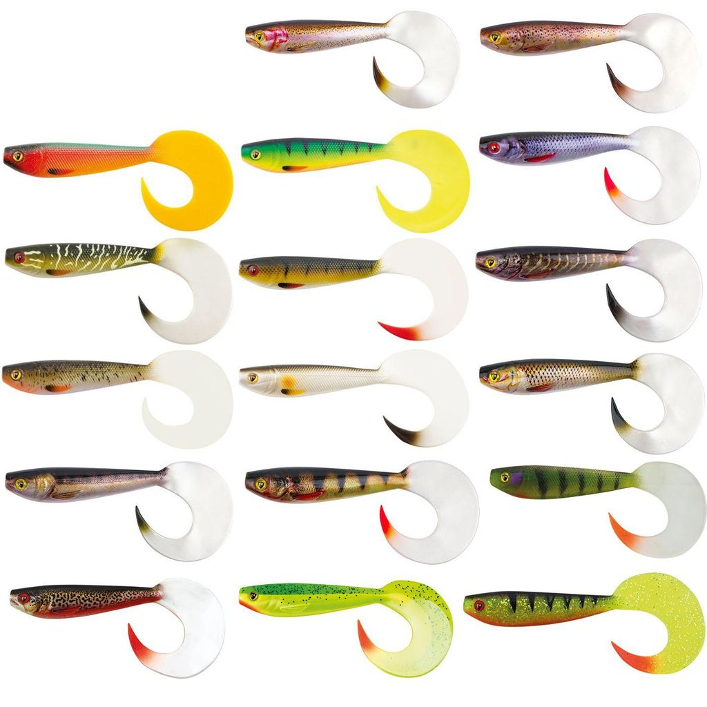 Fox Rage Pro Grub - Gummifisch, Farbe:Perch, Länge:8cm Produktbild 