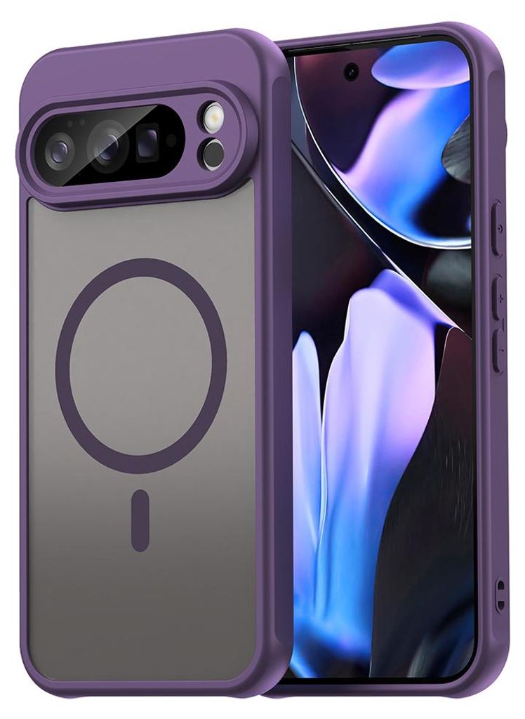 Techsuit – HaloFrost II MagSafe obal na Google Pixel 10 Pro XL – fialový
