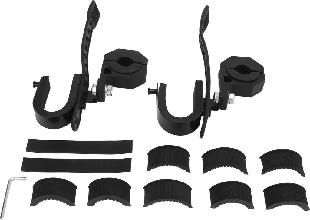 Support UTV protection renforcée acier inoxydable arceau 1.75" à 2" - 3