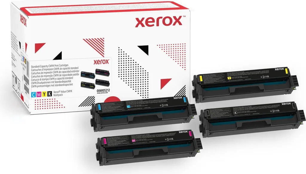 Évitez les Pannes avec le Kit de Toners Xerox 006R05212 CMJN Original