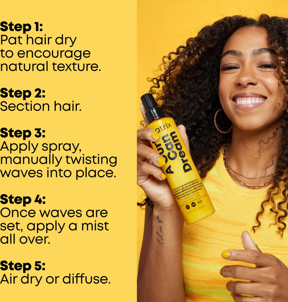 Matrix A Curl Can Dream Leave-In 250ml: Crema Idratante per Ricci e Mossi - 5