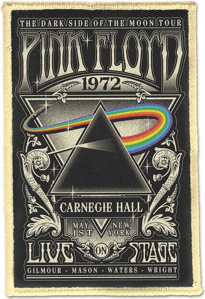 Pink Floyd - Aufnäher zum Aufbügeln "Carnegie Hall", Produktbild 