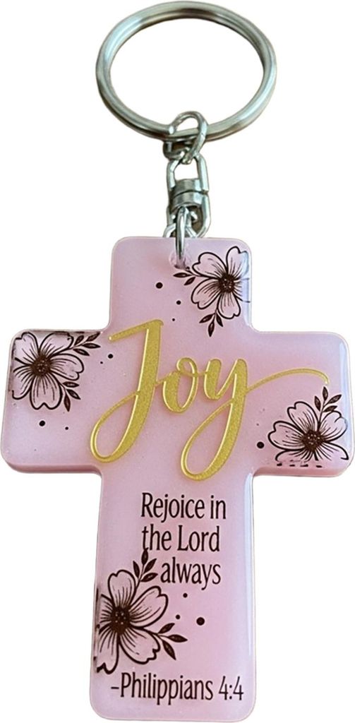 Acryl-Schlüsselanhänger mit inspirierendem Bibelvers in Form einer Zehn – Religiöses Geschenk für Christen, Männer und Frauen