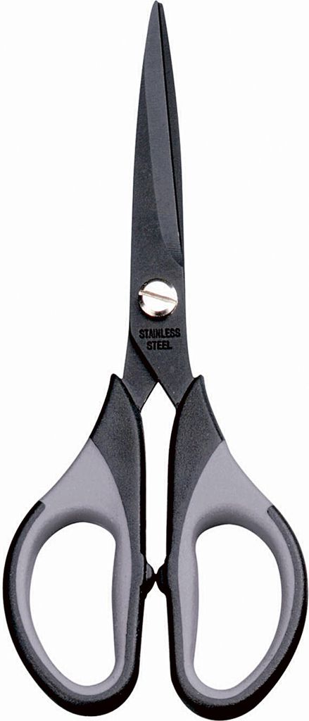 MAUL nůžky plastové gumové ocelové kovové 15 cm černé Obrázek produktu 
