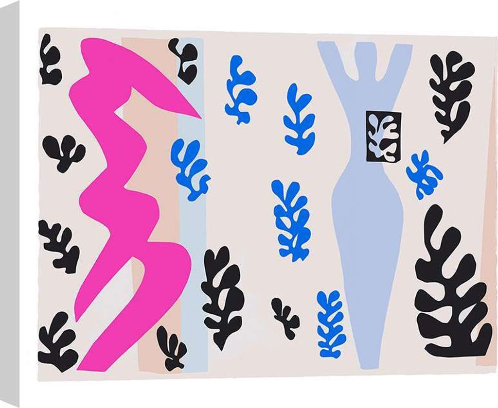 Kunstdruck auf Leinwand, Henri Matisse – Jazz 15: Der Messerwerfer – 100x70 cm