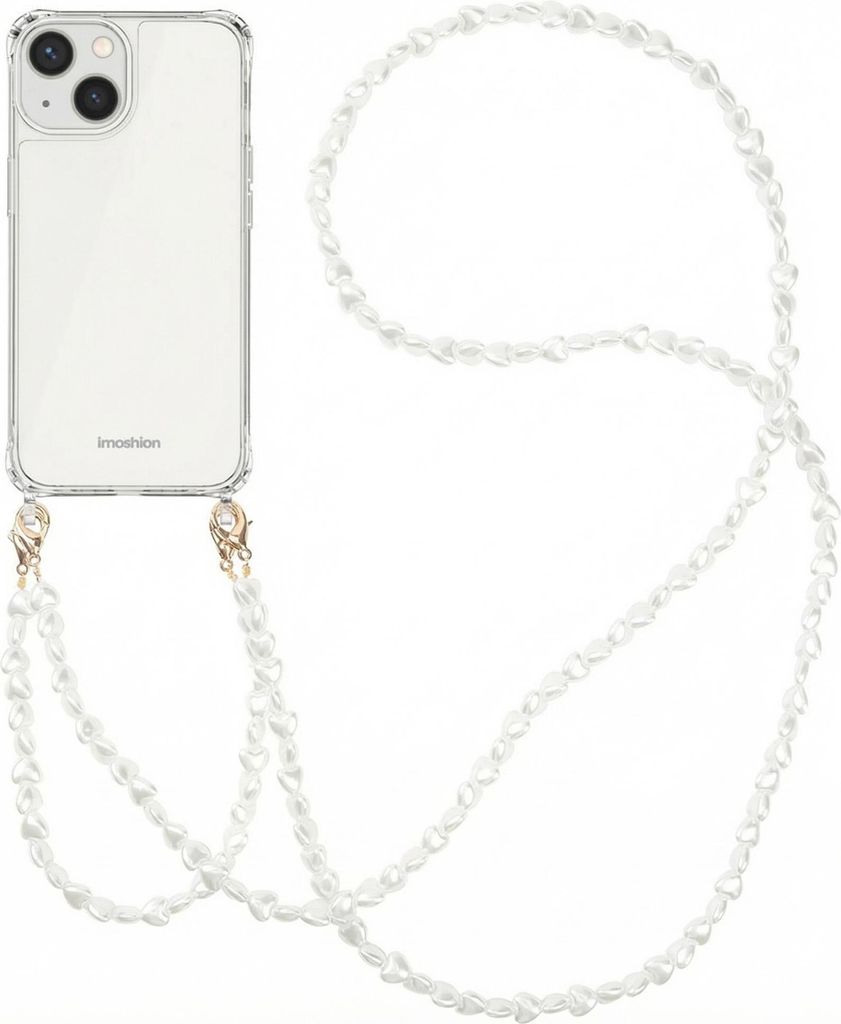 imoshion Zadní kryt s páskem + náramek iPhone 13 – Perlový Obrázek produktu 