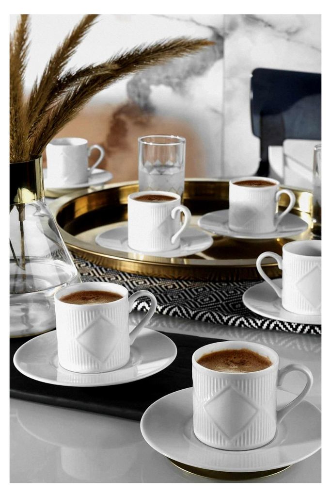 Kaffeetassen Set Eren von Kütahya Porzellan
