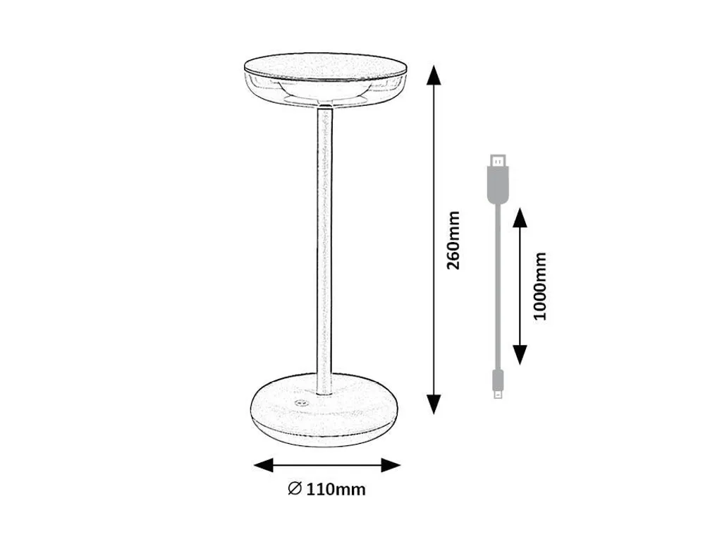 Lampada Konin Rabalux 77089: Design Moderno Caramello LED per Outdoor - 6