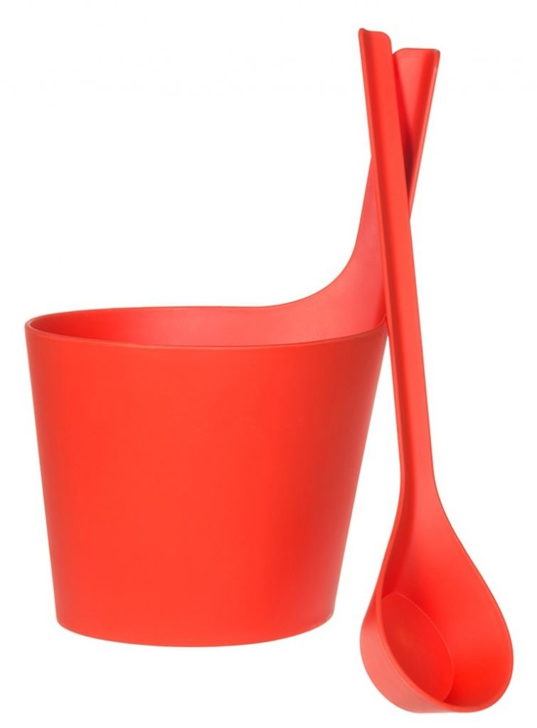 EnsembleRento Pisara : seau et louche - Fraise des bois Image du produit 