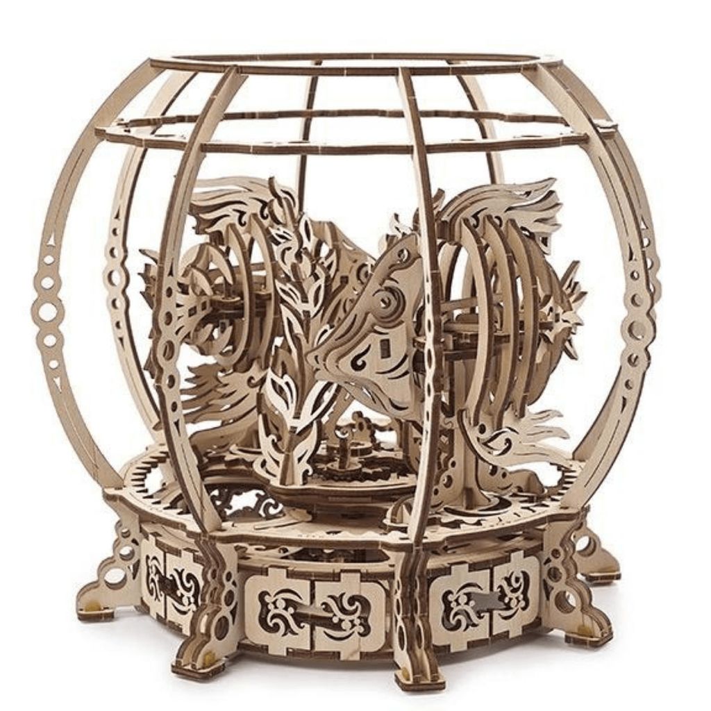 Puzzle 3D, Akwarium mechaniczne, Ugears, drewno, 325 Zdjęcie produktu 