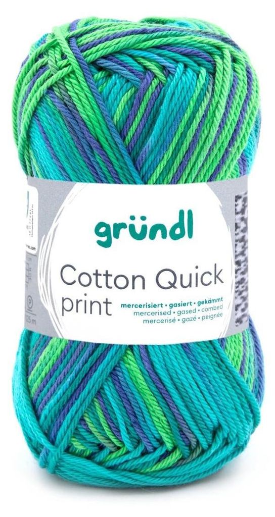 Gründl Baumwolle quick print,50g/125m,100% Produktbild 