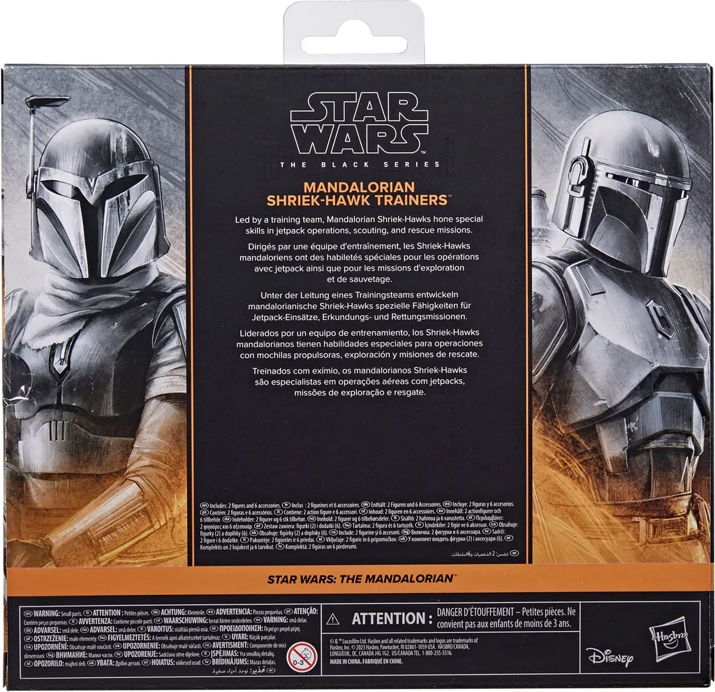 Figurines d'Action Mandaloriennes Star Wars Black Series Hyper Détail