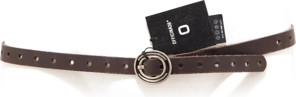 Ceinture marron 1248T durable pour hommes en cuir résistant à l'usure